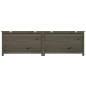 vidaXL Outdoor-Kissenbox Anthrazit 200x50x56 cm Massivholz Tanne vidaXL Outdoor-Kissenbox Anthrazit 200x50x56 cm Massivholz Tanne