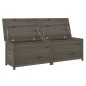 vidaXL Outdoor-Kissenbox Anthrazit 200x50x56 cm Massivholz Tanne vidaXL Outdoor-Kissenbox Anthrazit 200x50x56 cm Massivholz Tanne