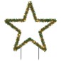 vidaXL Weihnachtsstern mit Erdspießen und 80 LEDs 60 cm vidaXL Weihnachtsstern mit Erdspießen und 80 LEDs 60 cm