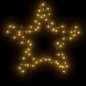 vidaXL Weihnachtsstern mit Erdspießen und 80 LEDs 60 cm vidaXL Weihnachtsstern mit Erdspießen und 80 LEDs 60 cm
