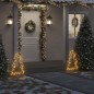 vidaXL Weihnachtsbaum mit Erdspießen und 80 LEDs 60 cm vidaXL Weihnachtsbaum mit Erdspießen und 80 LEDs 60 cm