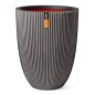 Capi Vase Groove Elegant 34x46 cm Anthrazit Capi Vase Groove Elegant 34x46 cm Anthrazit