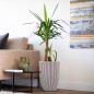 Capi Vase Groove Elegant 34x46 cm Elfenbein Capi Vase Groove Elegant 34x46 cm Elfenbein
