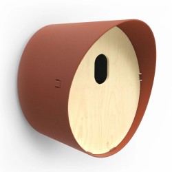 Capi Vogelhäuschen Oval 2 24x19x23 cm Braun
