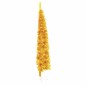 vidaXL Künstlicher Halb-Weihnachtsbaum mit Ständer Schlank Gold 210 cm vidaXL Künstlicher Halb-Weihnachtsbaum mit Ständer Schlank Gold 210 cm
