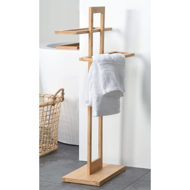 Bathroom Solutions Handtuchständer Bambus 38x32,5x70 cm Bathroom Solutions Handtuchständer Bambus 38x32,5x70 cm