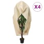 vidaXL Wintervlies mit Reißverschluss 4 Stk. 70 g/m² 3,93x3,5 m vidaXL Wintervlies mit Reißverschluss 4 Stk. 70 g/m² 3,93x3,5 m