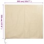vidaXL Wintervlies mit Reißverschluss 4 Stk. 70 g/m² 3,93x3,5 m vidaXL Wintervlies mit Reißverschluss 4 Stk. 70 g/m² 3,93x3,5 m