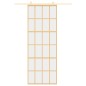 vidaXL Schiebetür Golden 76x205 cm ESG-Klarglas und Aluminium vidaXL Schiebetür Golden 76x205 cm ESG-Klarglas und Aluminium