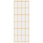 vidaXL Schiebetür Golden 76x205 cm ESG-Klarglas und Aluminium vidaXL Schiebetür Golden 76x205 cm ESG-Klarglas und Aluminium