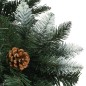 vidaXL Künstlicher Weihnachtsbaum mit Beleuchtung & Zapfen 150 cm vidaXL Künstlicher Weihnachtsbaum mit Beleuchtung & Zapfen 150 cm