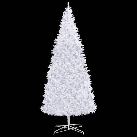 vidaXL Künstlicher Weihnachtsbaum mit Beleuchtung 400 cm Weiß