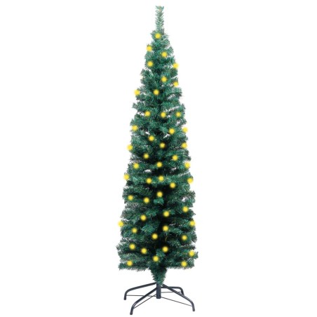 vidaXL Künstlicher Weihnachtsbaum mit Beleuchtung & Ständer Grün 150cm