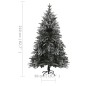 vidaXL Künstlicher Weihnachtsbaum mit Beleuchtung & Schnee 210 cm vidaXL Künstlicher Weihnachtsbaum mit Beleuchtung & Schnee 210 cm