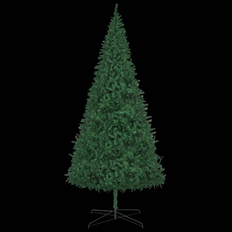 vidaXL Künstlicher Weihnachtsbaum Beleuchtung & Kugeln LEDs 400cm Grün vidaXL Künstlicher Weihnachtsbaum Beleuchtung & Kugeln LEDs 400cm Grün