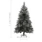vidaXL Künstlicher Weihnachtsbaum mit Beleuchtung & Schnee 150 cm vidaXL Künstlicher Weihnachtsbaum mit Beleuchtung & Schnee 150 cm