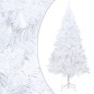 vidaXL Künstlicher Weihnachtsbaum mit Beleuchtung & Kugeln Weiß 240 cm vidaXL Künstlicher Weihnachtsbaum mit Beleuchtung & Kugeln Weiß 240 cm