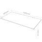 vidaXL MDF-Platten 5 Stk. Rechteckig 120x60 cm 2,5 mm vidaXL MDF-Platten 5 Stk. Rechteckig 120x60 cm 2,5 mm
