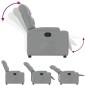 vidaXL Relaxsessel Hellgrau Stoff vidaXL Relaxsessel Hellgrau Stoff