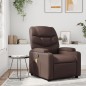vidaXL Massagesessel Braun Kunstleder vidaXL Massagesessel Braun Kunstleder