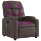 vidaXL Massagesessel Braun Kunstleder vidaXL Massagesessel Braun Kunstleder