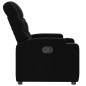 vidaXL Relaxsessel Schwarz Stoff vidaXL Relaxsessel Schwarz Stoff