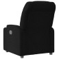 vidaXL Relaxsessel Schwarz Stoff vidaXL Relaxsessel Schwarz Stoff