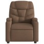 vidaXL Massagesessel Braun Stoff vidaXL Massagesessel Braun Stoff