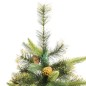 vidaXL Künstlicher Weihnachtsbaum Klappbar mit Zapfen 240 cm vidaXL Künstlicher Weihnachtsbaum Klappbar mit Zapfen 240 cm