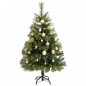 vidaXL Künstlicher Weihnachtsbaum Klappbar 150 LEDs & Kugeln 150 cm vidaXL Künstlicher Weihnachtsbaum Klappbar 150 LEDs & Kugeln 150 cm