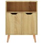 vidaXL Sideboard Sonoma-Eiche 60x30x72 cm Holzwerkstoff vidaXL Sideboard Sonoma-Eiche 60x30x72 cm Holzwerkstoff