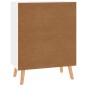 vidaXL Sideboard Weiß und Sonoma-Eiche 60x30x72 cm Holzwerkstoff vidaXL Sideboard Weiß und Sonoma-Eiche 60x30x72 cm Holzwerkstoff