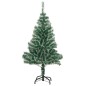 vidaXL Künstlicher Weihnachtsbaum Beschneit Grün 150 cm vidaXL Künstlicher Weihnachtsbaum Beschneit Grün 150 cm