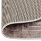 vidaXL Teppich Waschbar 120 cm Beige Rutschfest vidaXL Teppich Waschbar 120 cm Beige Rutschfest