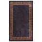 vidaXL Teppich Waschbar Schwarz und Gold 120x170 cm Rutschfest vidaXL Teppich Waschbar Schwarz und Gold 120x170 cm Rutschfest
