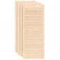vidaXL Schranktüren Lamellen-Design 4 Stk. 99,3x39,4 cm Massivholz vidaXL Schranktüren Lamellen-Design 4 Stk. 99,3x39,4 cm Massivholz