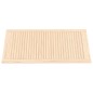 vidaXL Schranktüren Lamellen-Design 2 Stk. 99,3x49,4 Massivholz Kiefer