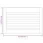 vidaXL Schranktüren Lamellen-Design 4 Stk. 39,5x59,4 cm Massivholz vidaXL Schranktüren Lamellen-Design 4 Stk. 39,5x59,4 cm Massivholz