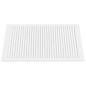 vidaXL Schranktüren Lamellen-Design 4 Stk Weiß 99,3x59,4 cm Massivholz vidaXL Schranktüren Lamellen-Design 4 Stk Weiß 99,3x59,4 cm Massivholz
