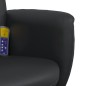 vidaXL Massagesessel mit Fußhocker Schwarz Kunstleder vidaXL Massagesessel mit Fußhocker Schwarz Kunstleder