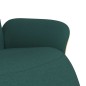 vidaXL Relaxsessel mit Fußteil Dunkelgrün Stoff vidaXL Relaxsessel mit Fußteil Dunkelgrün Stoff