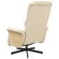 vidaXL Relaxsessel mit Fußteil Creme Stoff vidaXL Relaxsessel mit Fußteil Creme Stoff