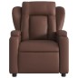 vidaXL Relaxsessel Braun Kunstleder vidaXL Relaxsessel Braun Kunstleder