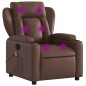 vidaXL Massagesessel Braun Kunstleder vidaXL Massagesessel Braun Kunstleder
