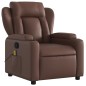 vidaXL Massagesessel Braun Kunstleder vidaXL Massagesessel Braun Kunstleder