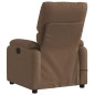 vidaXL Massagesessel Braun Stoff vidaXL Massagesessel Braun Stoff