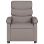 vidaXL Relaxsessel Taupe Stoff vidaXL Relaxsessel Taupe Stoff