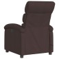 vidaXL Massagesessel Dunkelbraun Stoff vidaXL Massagesessel Dunkelbraun Stoff