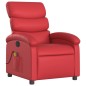 vidaXL Massagesessel Rot Kunstleder vidaXL Massagesessel Rot Kunstleder