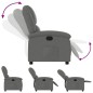vidaXL Relaxsessel Dunkelgrau Stoff vidaXL Relaxsessel Dunkelgrau Stoff